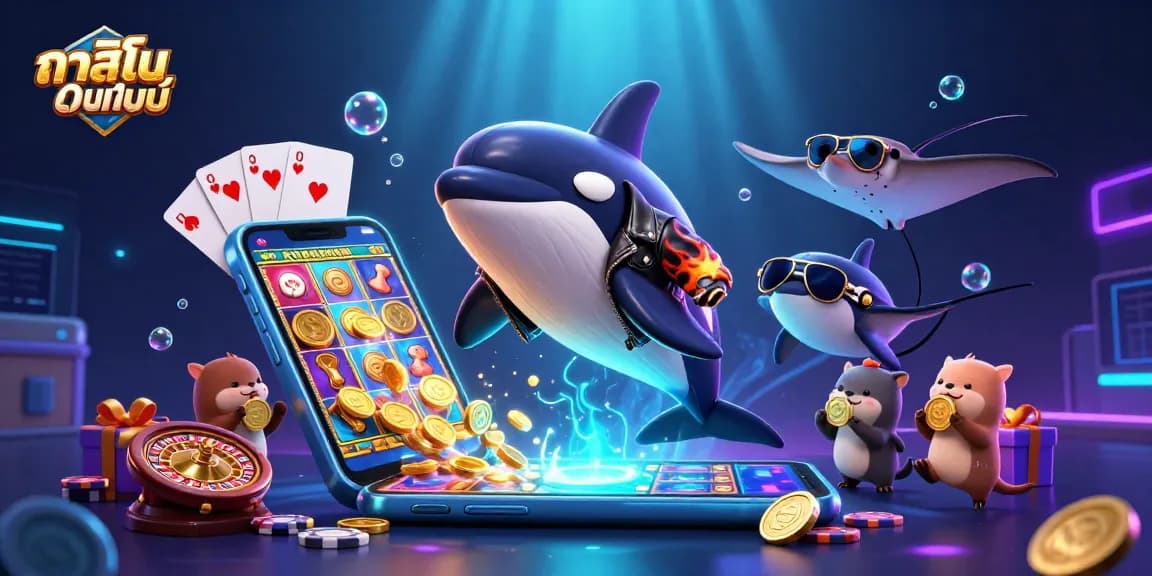 สนุกไปกับคาสิโน ออนไลน์ ผ่านการเล่นเกมสล็อตออนไลน์ที่น่าตื่นเต้นและเต็มไปด้วยเหรียญทอง