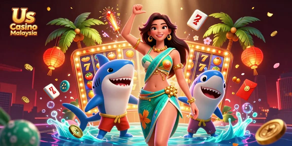 Engage in thrilling gameplay at Us Casino Malaysia with vibrant slot games and exciting celebrations.