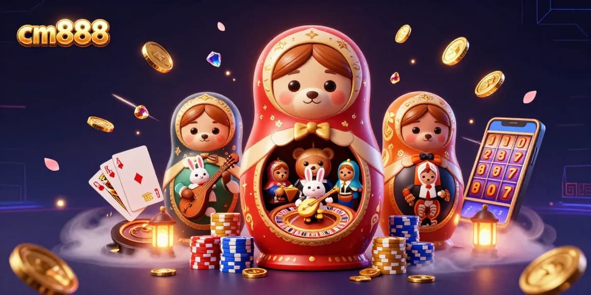 Experience the thrilling cm888 online casino atmosphere with vibrant characters and dynamic gaming elements.