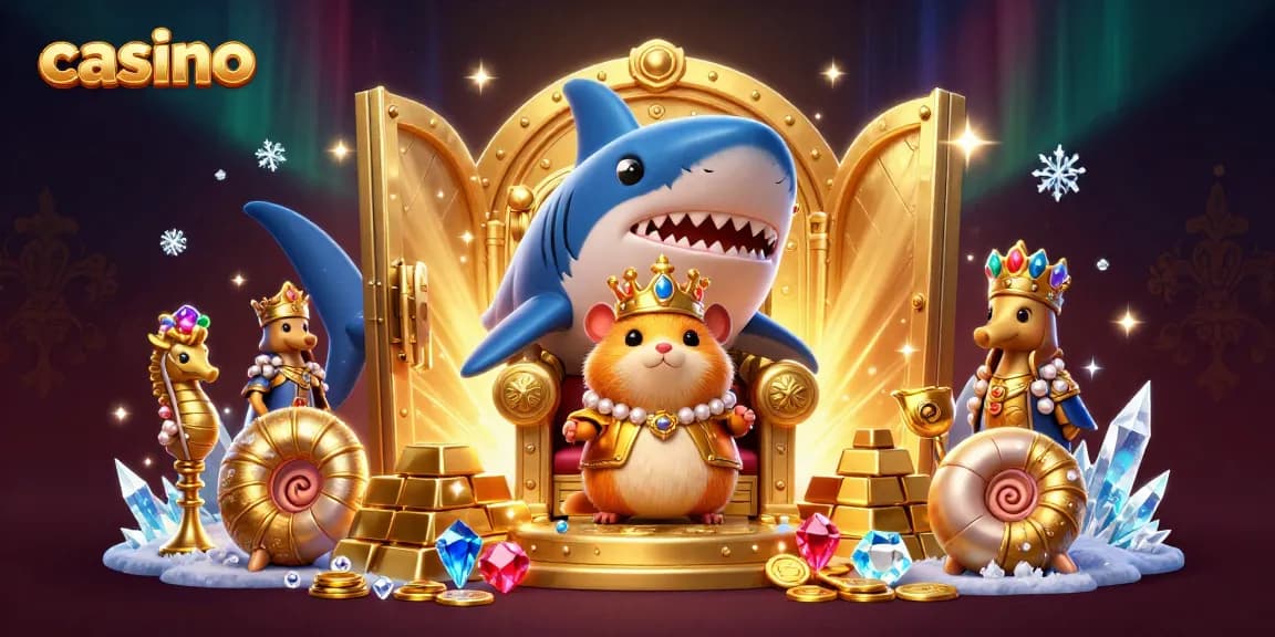 Win big at the casino with captivating game elements and a vibrant, interactive atmosphere.