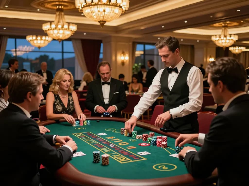 Play Baccarat with exciting gameplay at RUANGWD in an upscale casino atmosphere