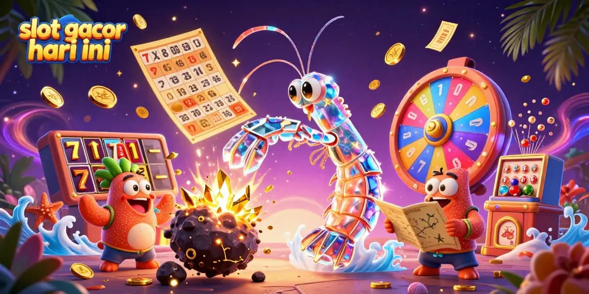 Pemain menikmati slot gacor hari ini sambil meraih jackpot dari mesin slot berisi uang emas.