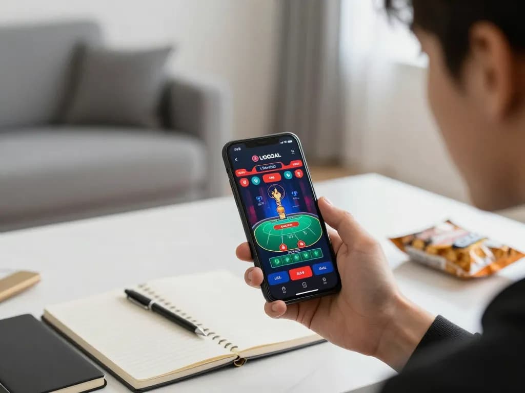 Engaging with LGOGOAL app while making strategic bets in an online casino