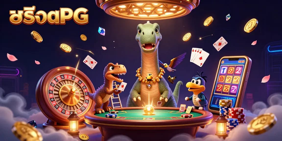 เล่นเกม สล็อตPG พร้อมโบนัสและการจ่ายที่ดีที่สุดในโต๊ะคาสิโน