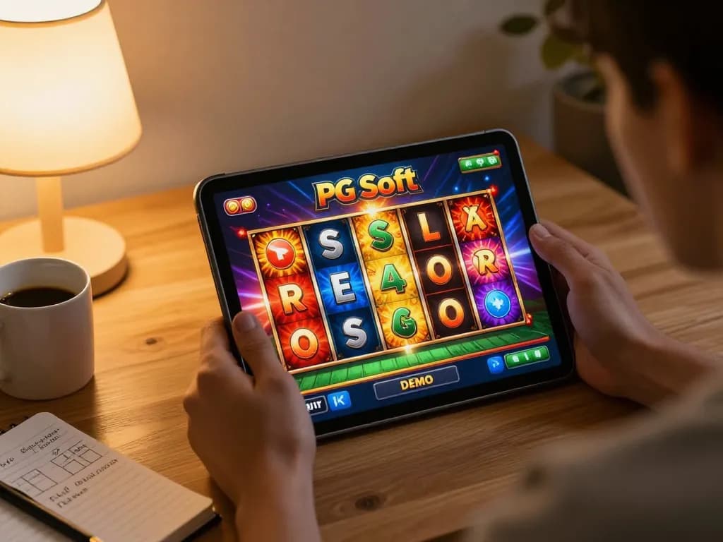 Rasakan keseruan permainan slot demo PG Soft dengan gameplay imersif di suasana rumah yang nyaman