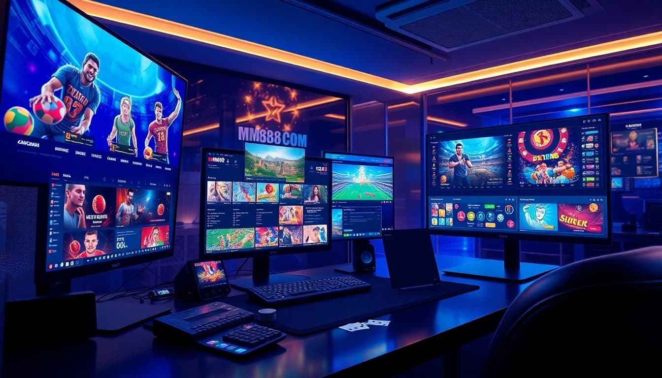 Exciting online gaming experience at mm88 com featuring modern casino games and sports betting.