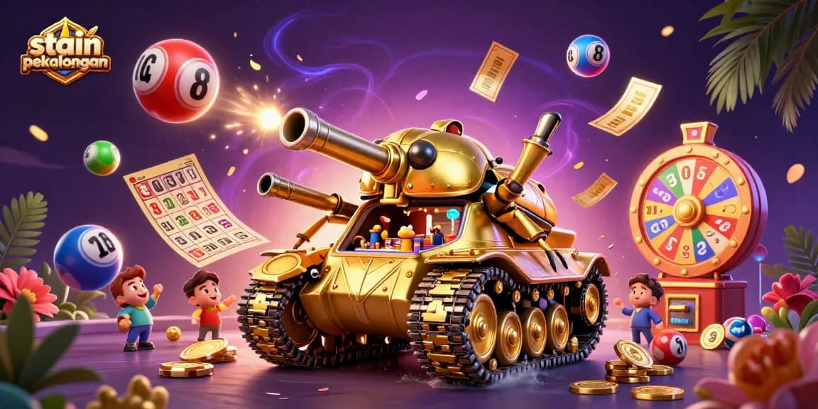 Experience the vibrant gaming adventures within stain pekalongan's golden beetle casino tank.