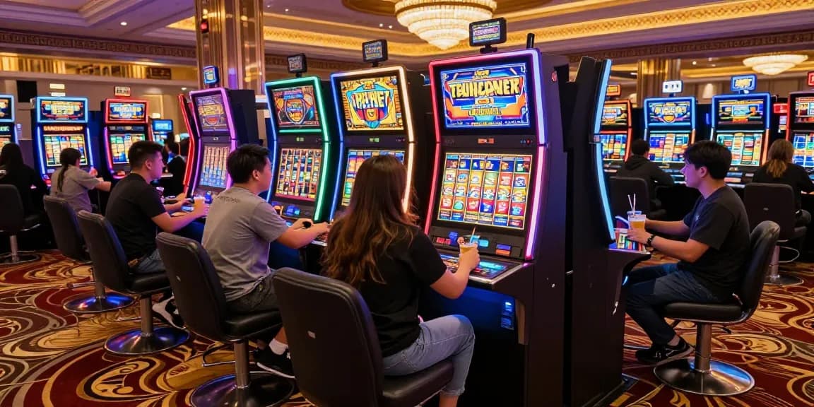 Pengalaman situs slot gacor dengan pemain beragam di mesin slot yang cerah dan mengasyikkan.