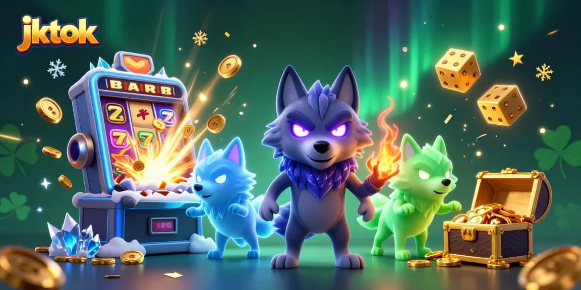 Menangkan jackpot dengan jktok saat bermain mesin slot 3D yang megah!