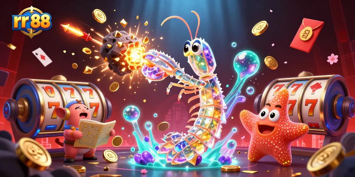 Win big at rr 88 with our vibrant 3D casino illustration showcasing thrilling slots and rich rewards.