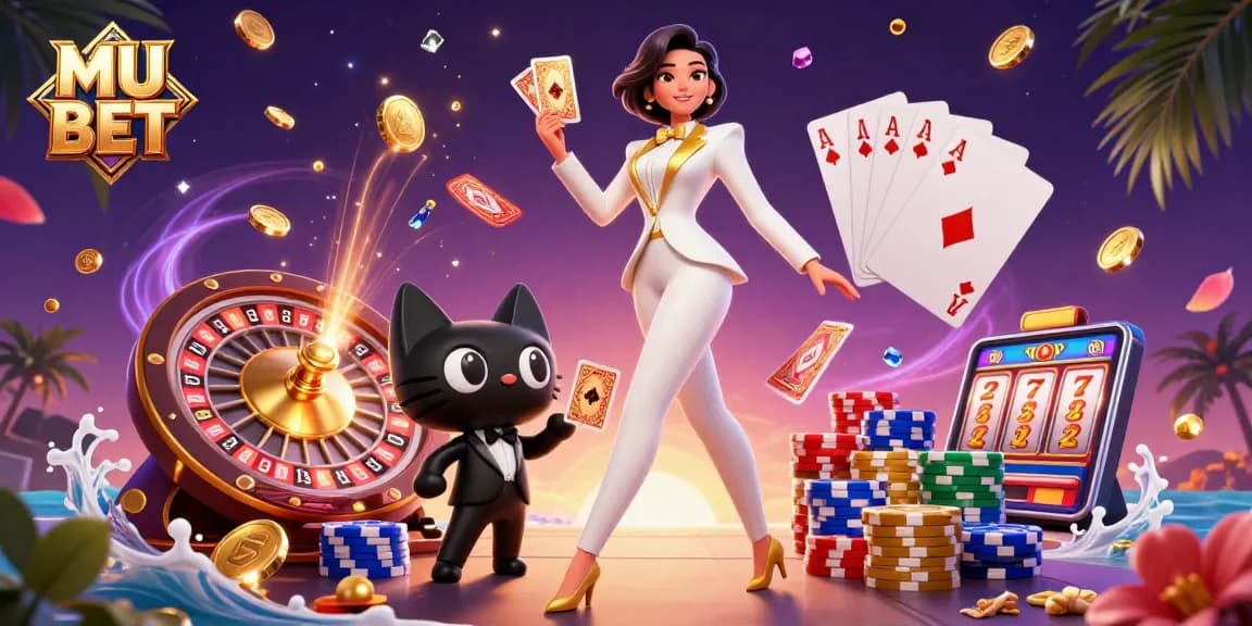 Spin the wheel at MU BET with glamorous casino characters and stunning gaming elements.