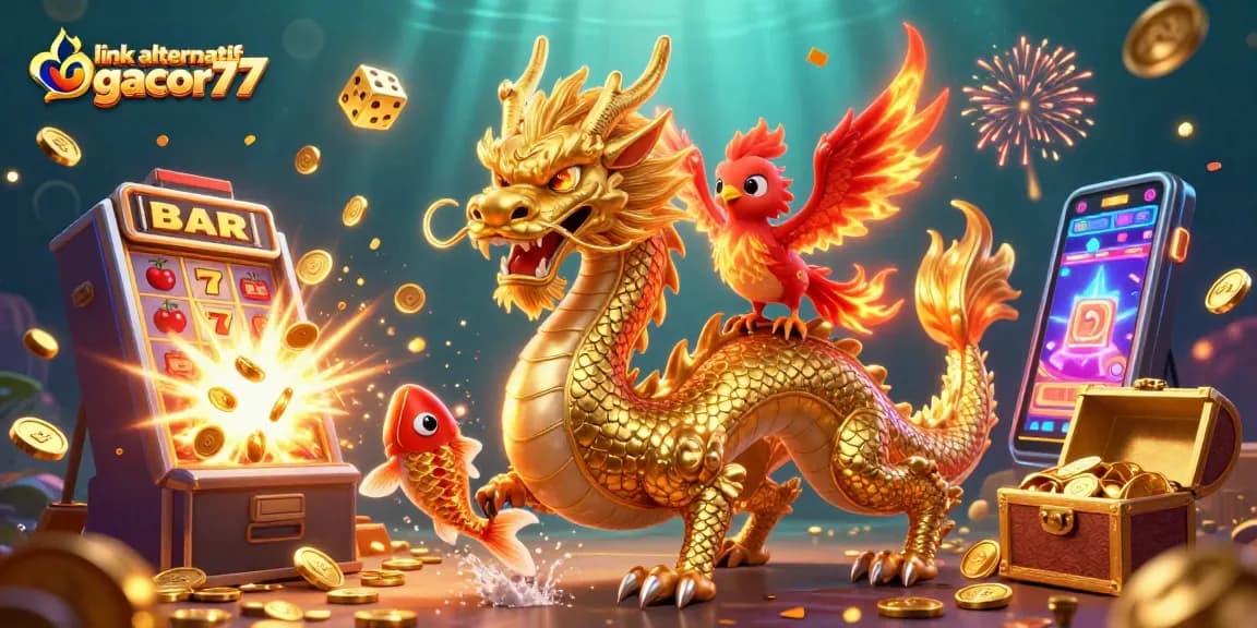 Bergembira bermain slot dengan link alternatif gacor77 yang menjanjikan peluang menang tinggi dan transaksi cepat.