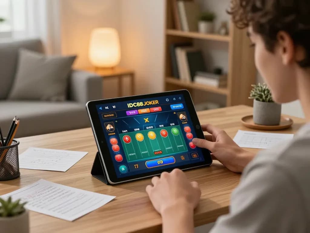 Engaging gameplay on IDC88JOKER platform illustrates strategic online gambling excitement.