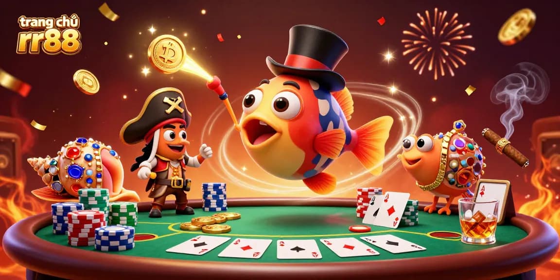 Engage in thrilling games at trang chủ rr88, featuring unique characters and vibrant casino elements.