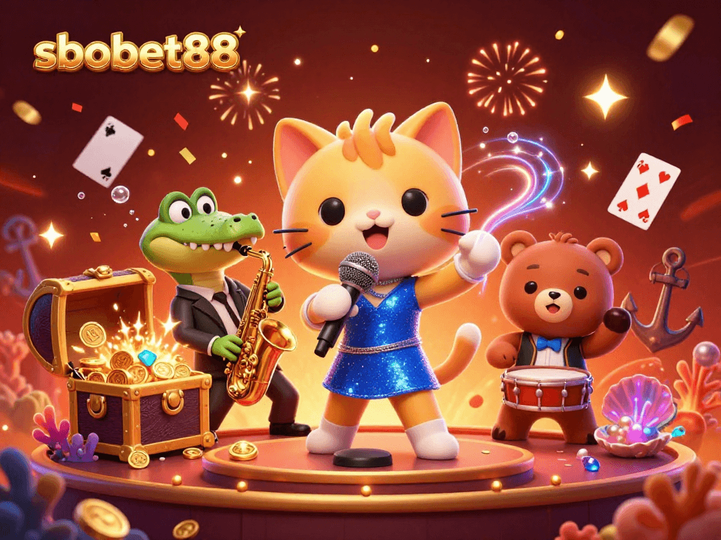 Place bets on sbobet88 while enjoying dynamic characters in a vibrant casino setting.