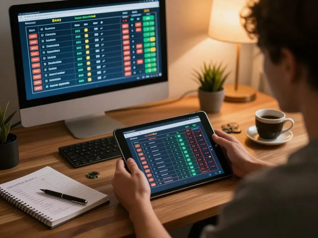 Engaging in sports betting on lc88 during a cozy evening at home with effective strategies.