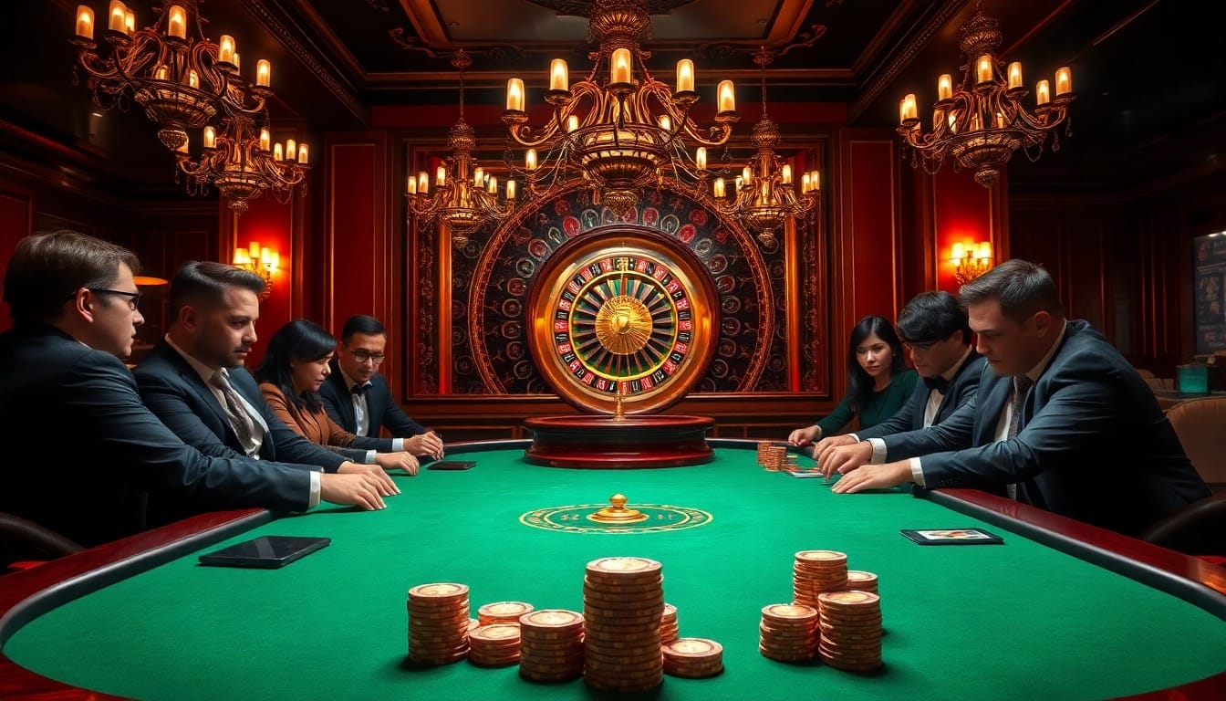Experience the thrill of gambling at thabet college's luxurious poker tables, featuring dynamic gameplay and high-stakes excitement.