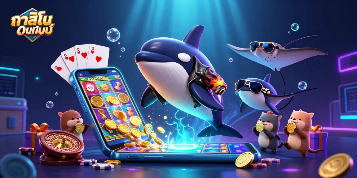 สนุกไปกับคาสิโน ออนไลน์ ผ่านการเล่นเกมสล็อตออนไลน์ที่น่าตื่นเต้นและเต็มไปด้วยเหรียญทอง