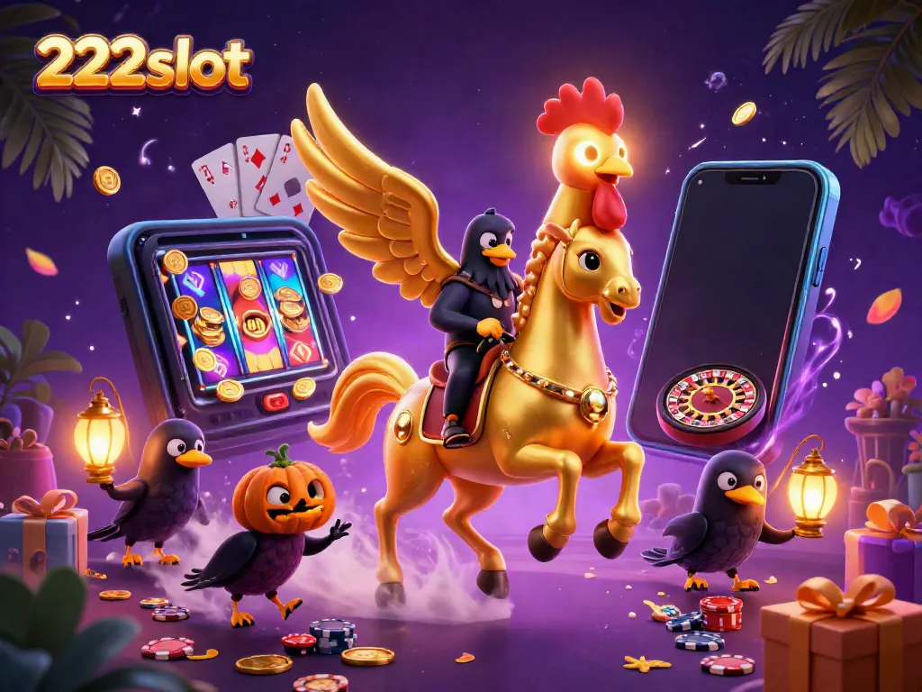 Memenangkan peluang permainan slot 222slot dengan gaya yang megah dan penuh energi.