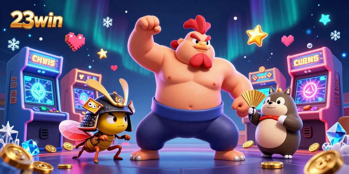Experience thrilling moments at 23win with dynamic casino games and vibrant characters.