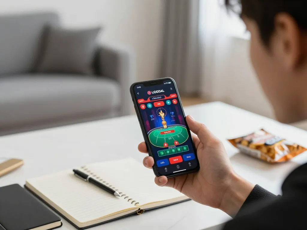 Engaging with LGOGOAL app while making strategic bets in an online casino