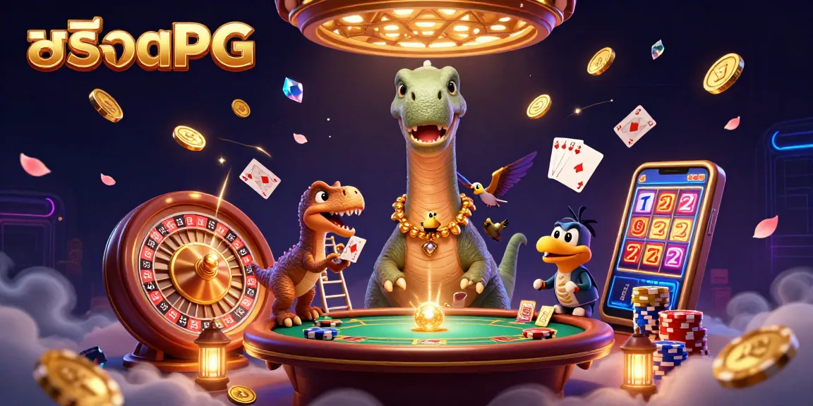 เล่นเกม สล็อตPG พร้อมโบนัสและการจ่ายที่ดีที่สุดในโต๊ะคาสิโน