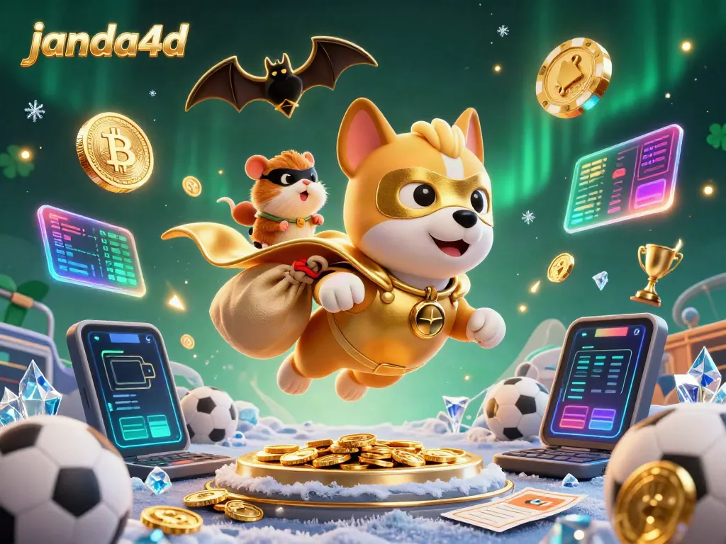 janda4d menyajikan pengalaman pertaruhan dengan karakter superhero lucu dalam ilustrasi 3D yang dinamis.