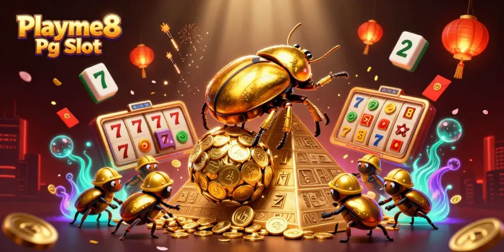 เล่น Playme8 Pg Slot บนสล็อต 3D กับสัญลักษณ์ที่แปลกใหม่และงดงาม