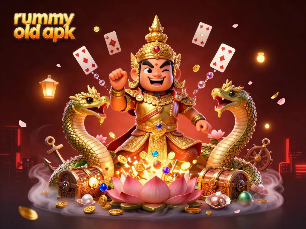 Experience thrilling gameplay with Rummy Old APK, highlighting dynamic card play and exciting casino elements.