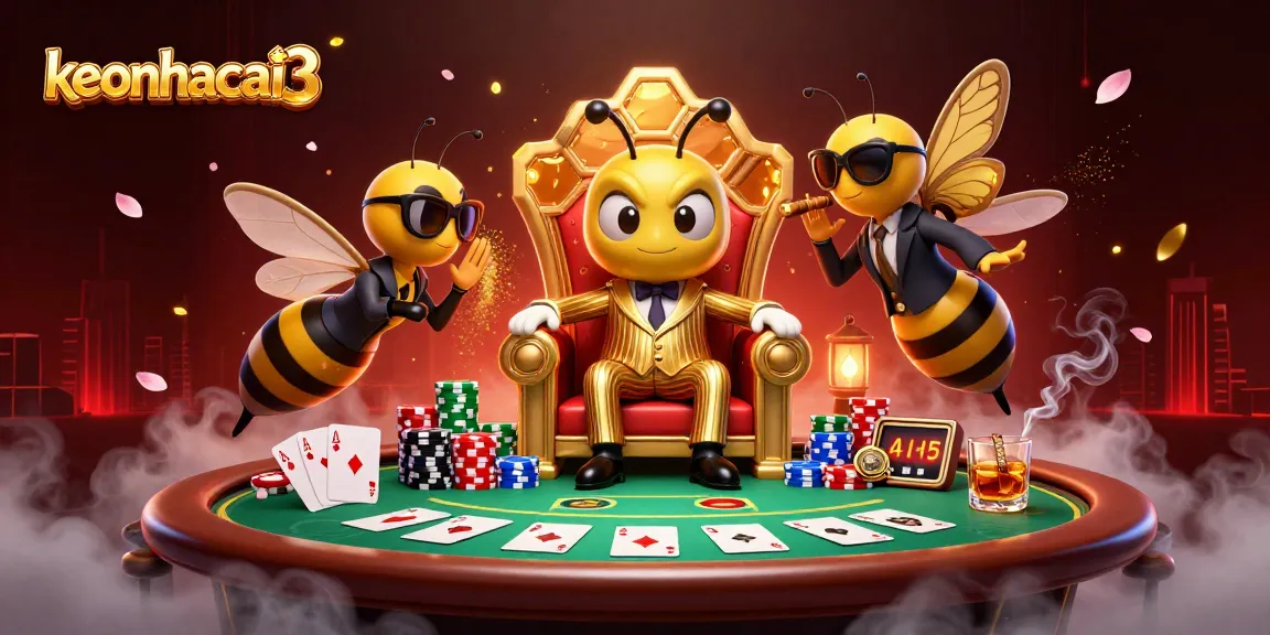 Engage with keonhacai3's lively poker scene featuring dynamic characters and rich casino elements.