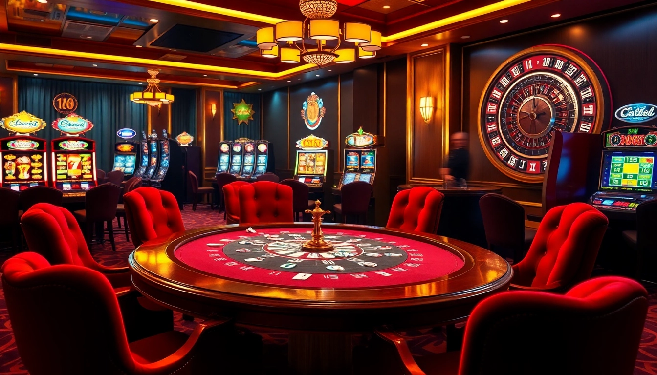 Join the thrilling game at j88 casino with high-stakes poker tables and vibrant slot machines.