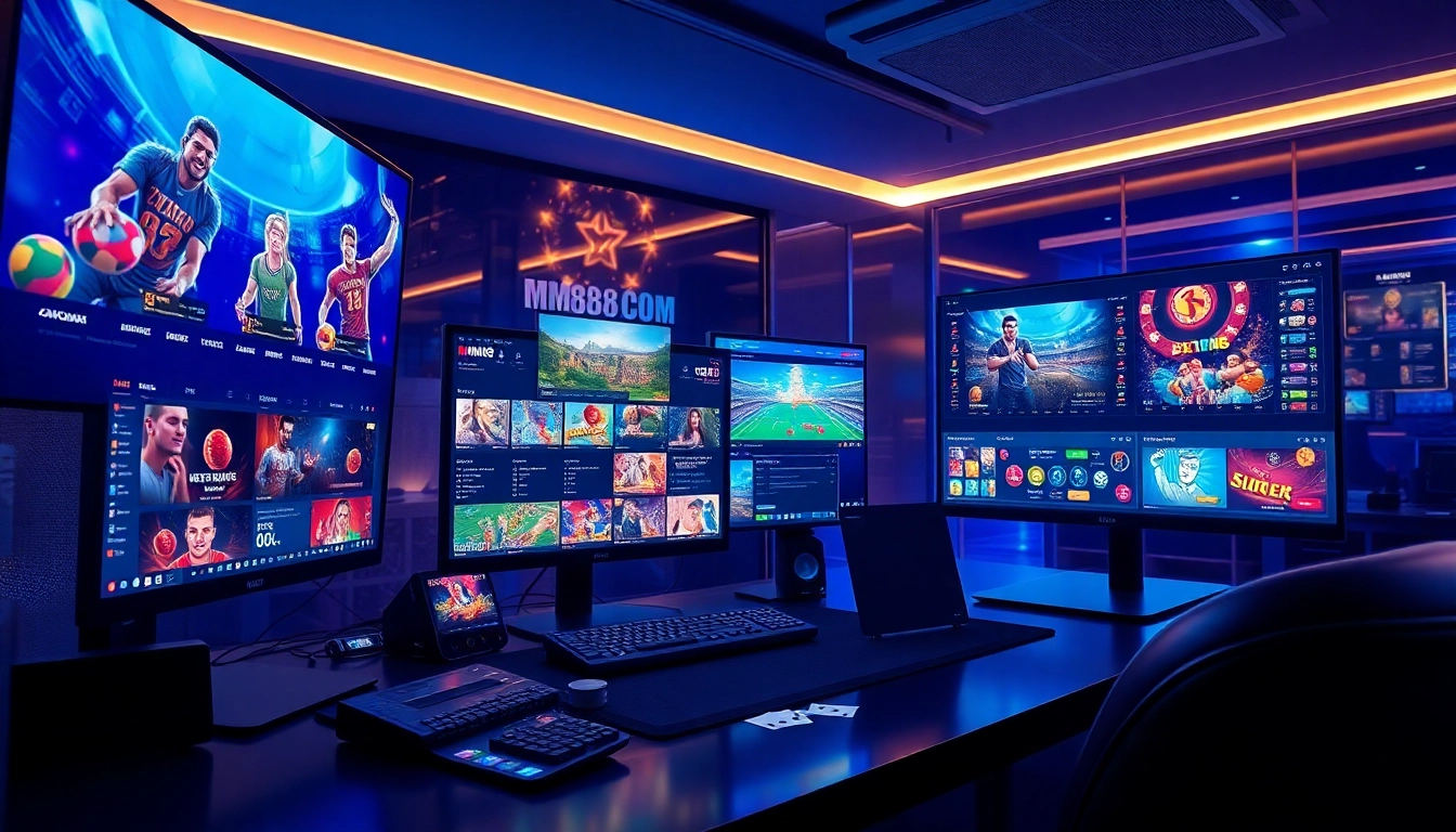 Exciting online gaming experience at mm88 com featuring modern casino games and sports betting.