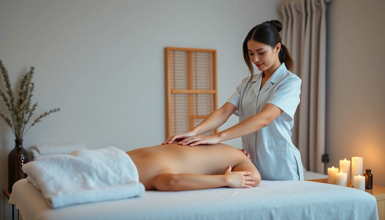 오산출장마사지 offering tranquil home massage services with professional therapists in a serene environment.